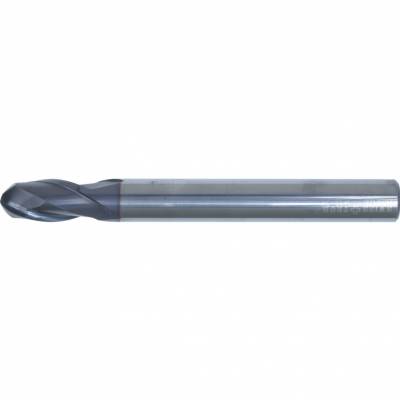 Kétélű hengeres szárú keményfém hosszlyukmarók Q bevonattal SWISSTECH Méret: 3,0mm