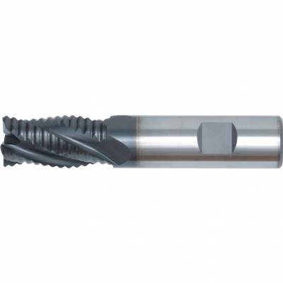 Négyélű durva fogazású nagyolómaró Weldon-szárral 12mm 12 x 83mm HSS-CO-PM DIN844
