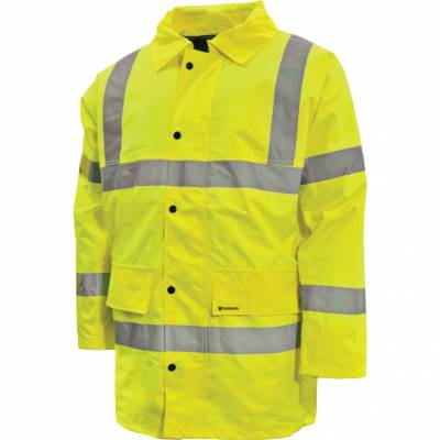 Hi-Vis jól láthatósági kabát en471 sárga L