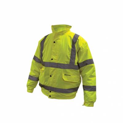 Hi-Vis jól láthatósági bomber dzsekien471 sárga M