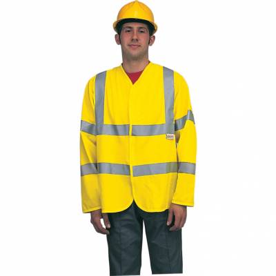 Hi-Vis könnyű kabát en471 sárga XL