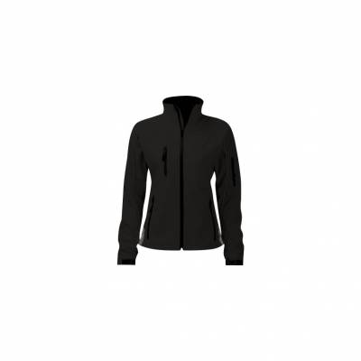 Női vezetői Lágyborítású dzseki fekete/szürke XL
