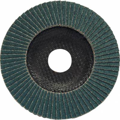 Lamellás csiszolótárcsa üvegszálas tányéron cirkon-korund (P60) 127 x 22mm