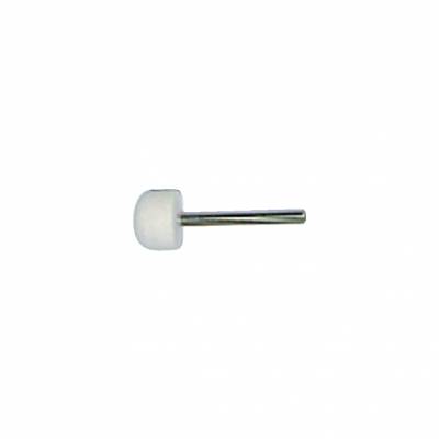25mm x 25mm polírozófilc 6mm szárral 10db/csomag
