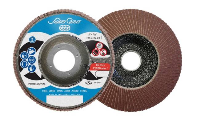 SKORPIO/PHOENIX lamellás csiszolótányér F29 kúpos 180x22,2 P120A