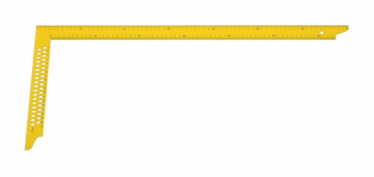 TOVARNA Kovine ácsderékszög jelölőlyukkal 700mm