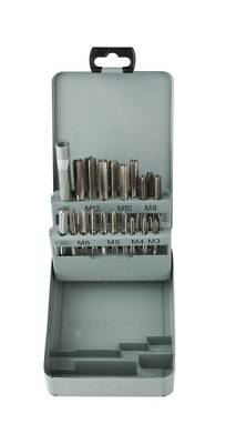 Kézi menetfúró készlet 21+1r. HSS M3-M12 C126