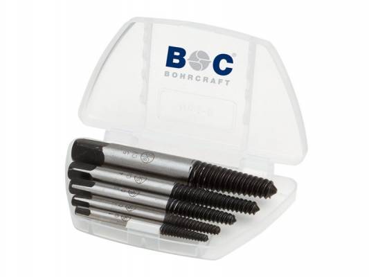 BOHRCRAFT törtcsavar kihajtó készlet CrV 5r. M5-M18 SE5