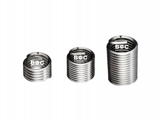 BOHRCRAFT menetjavító betét gyújtógyertya menethez MF14x1,25 (16,4mm) 50db