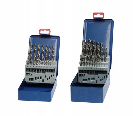 BOHRCRAFT csigafúró készlet HSS-G 19r. 1,0-10,0/0,5 MG10 Metal-Box