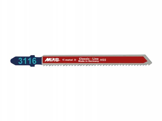 MPS Classic Line egybütykös szúrófűrészlap fémre/plexire HSS 75/2,0mm 3116-5db (T101A)