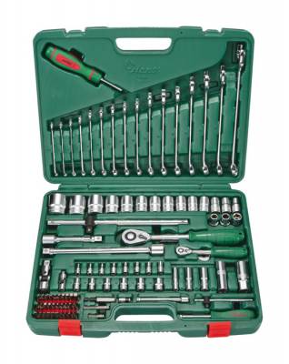 HANS 1/4˝+ 1/2˝ szerszám készlet 100r. TK-100