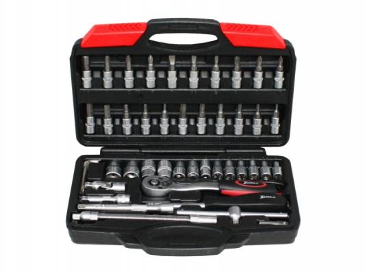 ZO-TOOLS 1/4˝ dugókulcs és bit készlet 46r.