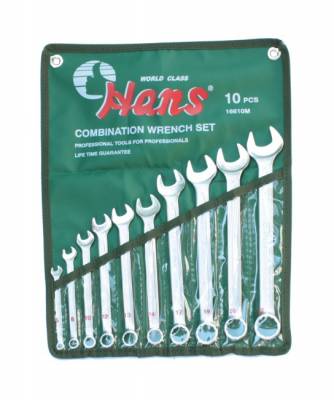 HANS csillag-villás kulcskészlet 10r. 6-22mm 16610M