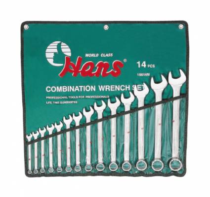 HANS csillag-villás kulcskészlet 14r. 8-24mm 16615M
