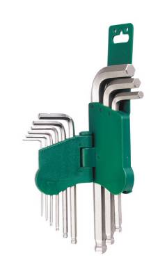 HANS gömbvégű imbuszkulcs készlet 9r. SW1,5-10 16774-29M