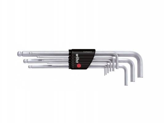 WIHA Compact gömbvégű imbuszkulcs készlet hosszú 9r. SW1,5-10 369H9/No.01418