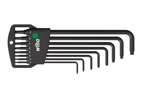 WIHA Classic gömbvégű TORX kulcs készlet 8r. T9-40 SB366BEH8/No.32395