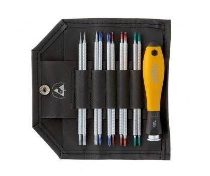 WIHA SYSTEM 4 ESD csavarhúzó készlet 11r. SL+PH+T+SW 2691T11ESD/No.31499