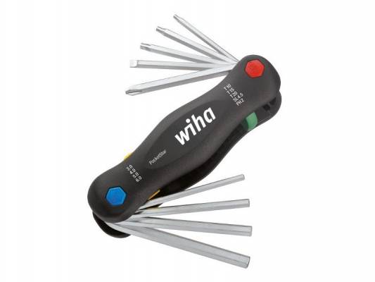 WIHA PocketStar vegyes kulcs klt. 9r. SL+PH+SW+T 351PG9X/No.25293