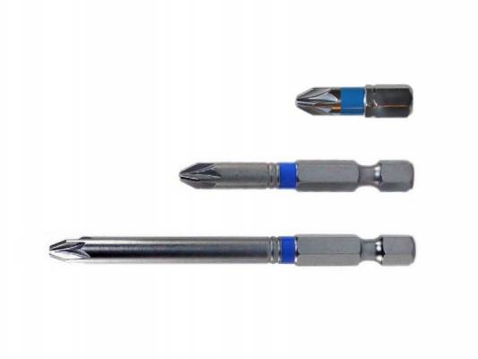 ZO-TOOLS 1/4˝ Pozidriv bit hegy S2 PZ2x50 50db