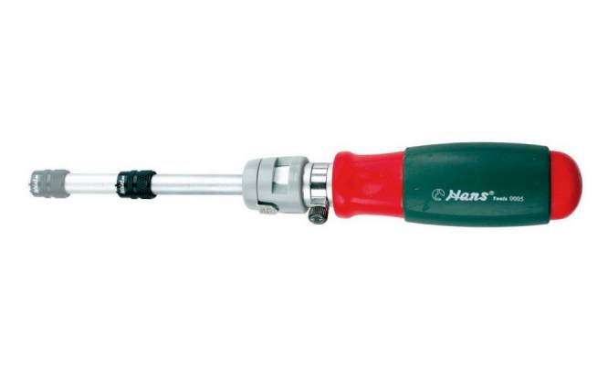 HANS racsnis bitbehajtó 1/4˝ 0005 kihúzható