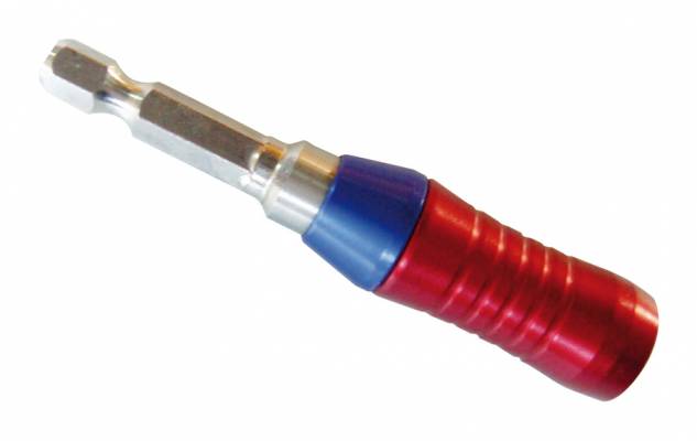 ZO-TOOLS mágneses bitbefogó 1/4˝x75mm csúszóhüvelyes mágnesgyűrűvel