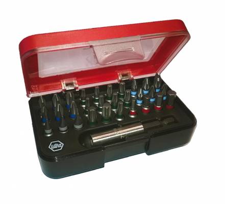 WIHA Standard bit készlet 31r. SL+PH+PZ+T+SW SB7979107/No.35412
