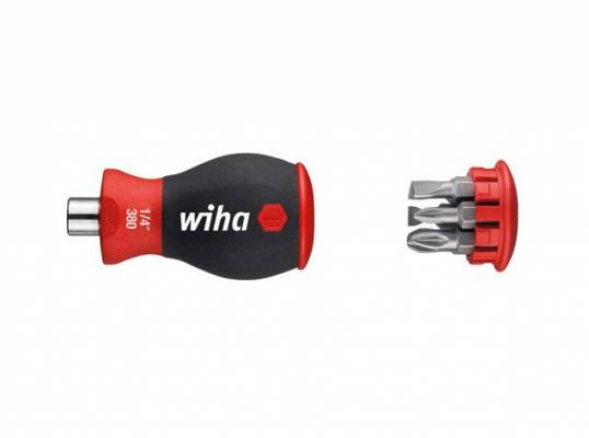 WIHA Stubby 25 bittartó készlet 6r. SL+PH 380101/No.33736