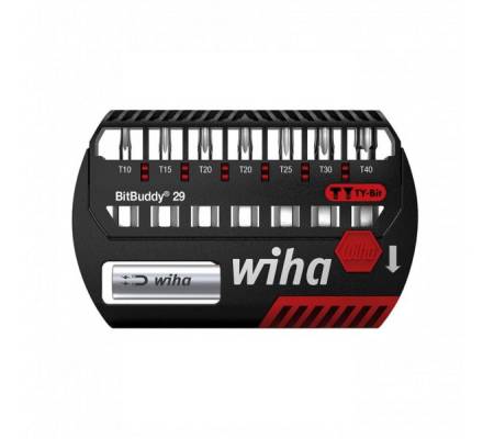 WIHA BitBuddy29 TY-bit készlet 8r. TORX T10-T40 SB7945TY505/No.42136