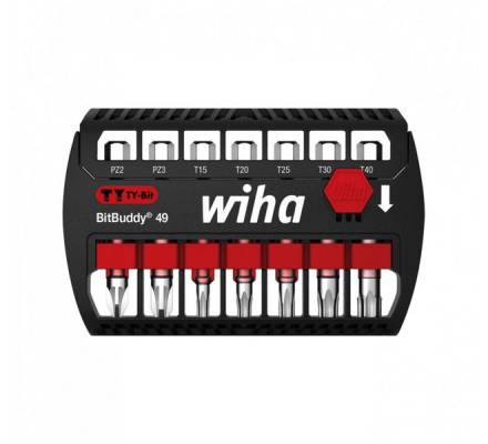 WIHA BitBuddy49 TY-bit készlet 7r. PZ+T SB7946TY905/No.42118