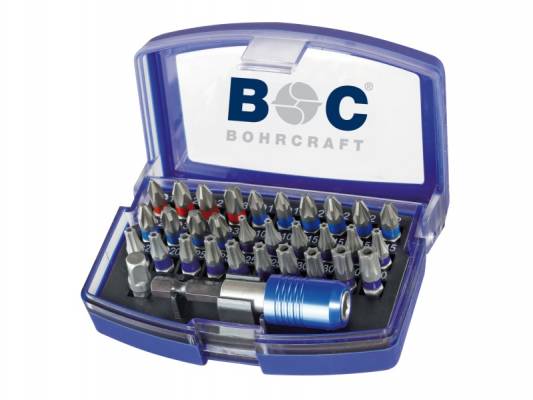 BOHRCRAFT bit készlet 32r. PH+PZ+T PB32
