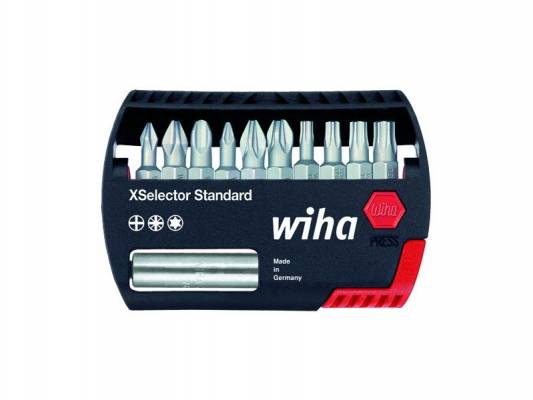 WIHA XSelector Standard bit készlet 11r. PH+PZ+T SB7944-904/No.27011