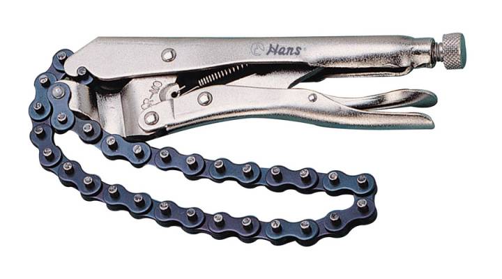 HANS önzáró láncos csőfogó 226mm 50-160mm 1814