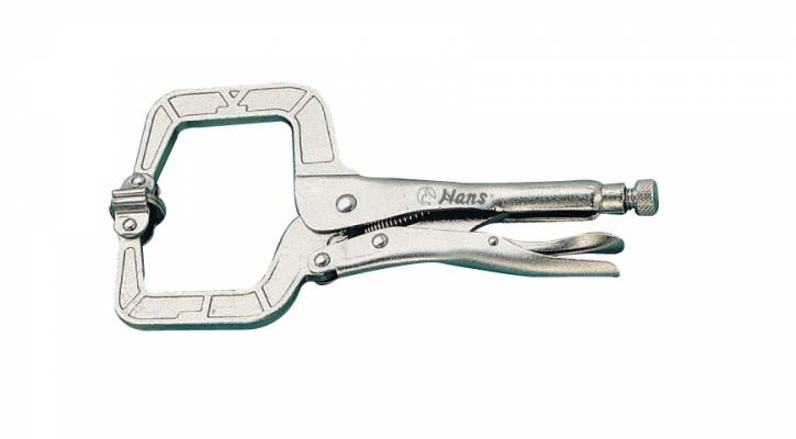 HANS önzáró C fogó, billenőpofás 440mm 1812-18