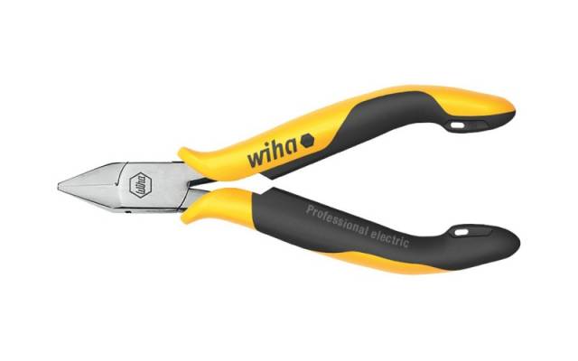 WIHA Professional ESD műszerész oldalcsípő fogó 115 fazetta nélküli Z41304/No.26821