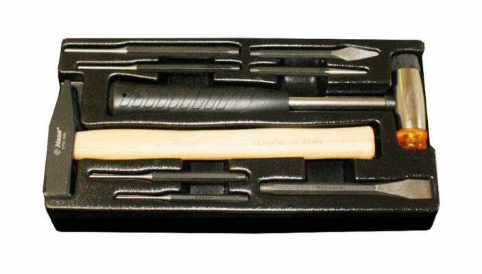 HANS hidegvágó+kalapács készlet 9r. TT-13 fiókmodul