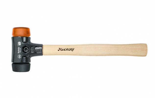 WIHA cserélhető műanyag/gumi fejes kalapács narancs/fekete 640g d40 832-38/No.26612