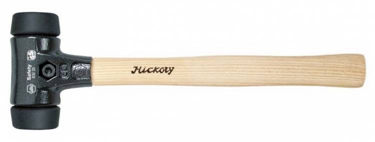 WIHA cserélhető gumi fejes kalapács fekete 640g d40 832-33/No.26431