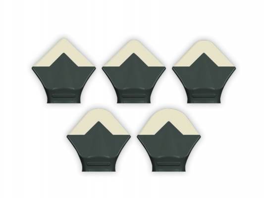 ZO-TOOLS profilos szilikon lehúzó pótfej klt. 5r. R3/6/10/13/17mm