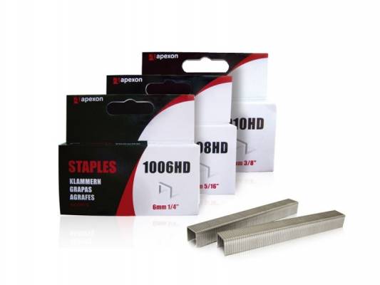 APEXON tűzőgépkapocs lapos 12mm 1000db 1012HD/M (Rapid140)