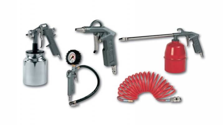 GAV sűrített levegős szervíz készlet 5r. KIT ITALIA