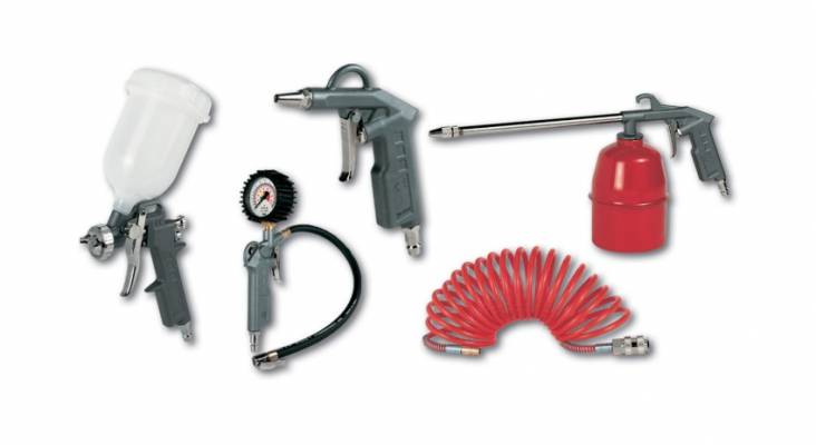 GAV sűrített levegős szervíz készlet 5r. KIT GERMANIA