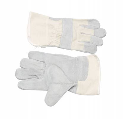 Védőkesztyű marhahasítékból erősített 150 - 1015N szürke