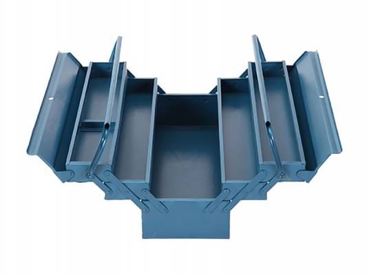 ALTER Fém szerszámos láda 430x200x210 5 rekesz