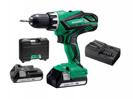 HIKOKI DS18DJL akkus fúró-csavarozó 2x1,5Ah kofferben