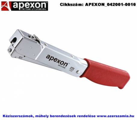 APEXON tűzőkalapács 6-10mm lapos kapcsos AH-313HD