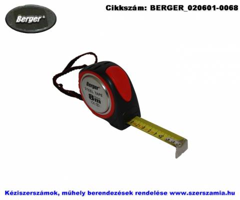 BERGER AutoLock mérőszalag, mágneses 3mx16mm
