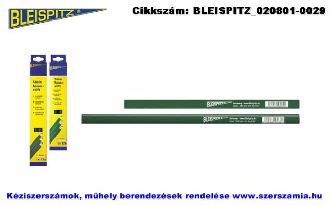 BLEISPITZ kőműves ceruza 240mm 6H 12db No.0334