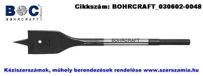 BOHRCRAFT lapos fafúró d16,0x150xE6,3-1/4col